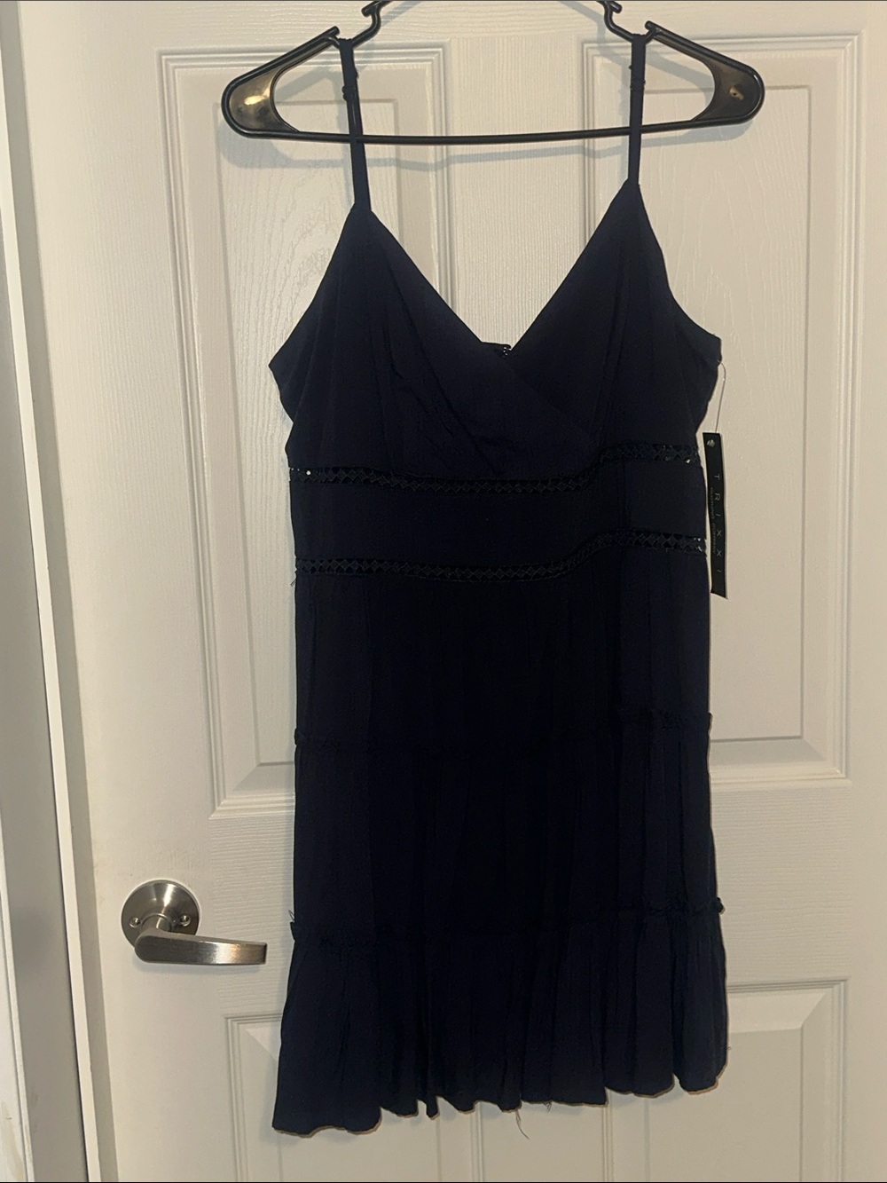Women’s Navy Spaghetti-Strap Summer shirt